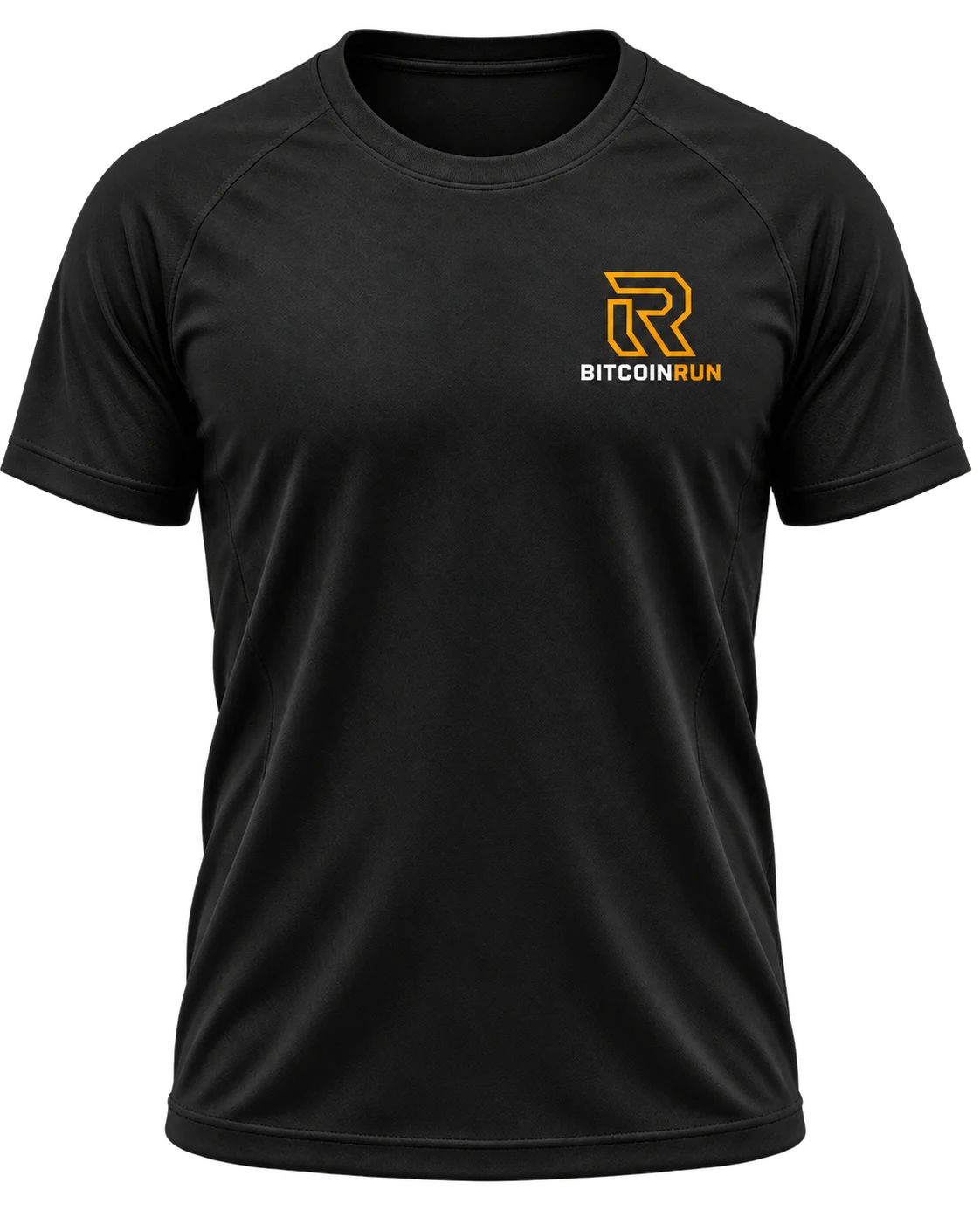 Approved BitcoinRun Edition 01 technical T-shirt front